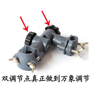 Support de canne à pêche multifonctionnel Wanxiang, support métallique réglable à poser au sol pour le rangement des parapluies et des équipements - Product Image 4