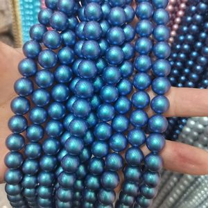 Crystal Glass Pearls <strong>Beads</strong> Loose Multi-Color Jewelry Making with Matt Finish - Product Image 3