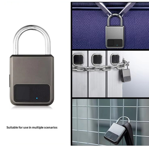 Cadenas biométrique intelligent à empreinte digitale, contrôle par application Tuya, étanche, sans clé, pour la sécurité des objets de sport, des sacs à dos scolaires et des bagages - Product Image 5
