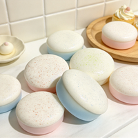 Balle anti-stress sensorielle en forme de cheesecake, à récupération lente, en plastique PU souple, pour garçons et filles de 5 à 7 ans