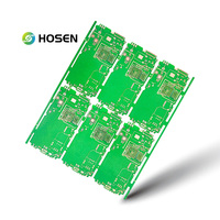 Fabricante de PCB HDI Multicapa de 10 Capas y 2 Niveles, Personalización Flexible, para Ensamblaje de PCBA de Electrónica de Consumo, ENIG