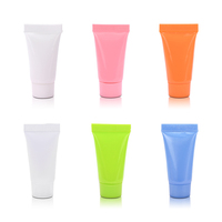 Tube en plastique de 5 ml en gros pour emballage cosmétique de crème solaire, fabricant de tubes souples à bouchon rabattable