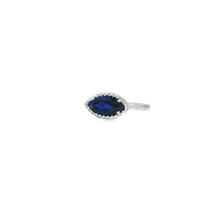 18K Or Massif Vintage Rond Brillant Coupe Vide Prong Réglage Unset Solitaire Band Femmes Gemstone Anneaux Cadeau Fine Jewelry - Product Image 2