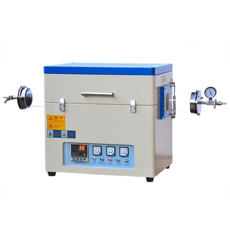 Lab Single-Zone Industrial Heating Vacuum 1200C Split Tube Muffle Furnace Melting Materials