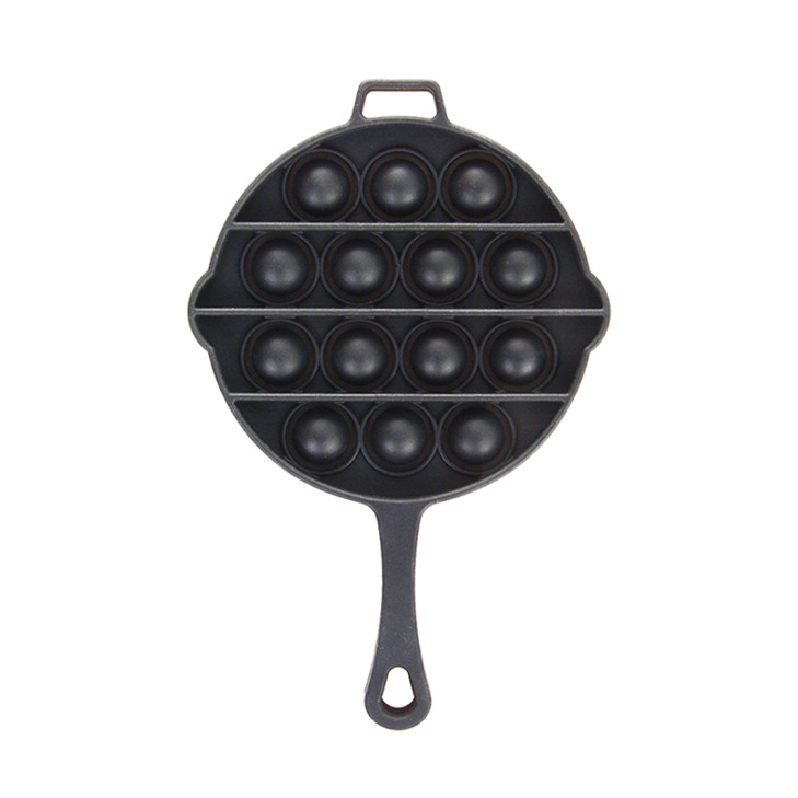 Poêle à fond plat
