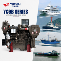 YuChai YC6B165C 6-Zylinder Schiffsantriebsdieselmotor 120kW 165PS Dieselmotor für Fischerboote Frachtschiffe Generatorsatz
