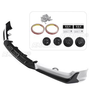 3 Pieces Car Front Bumper Lip Body Kit Spoiler <b>Splitter</b> Bumper Canard Lip <b>Splitter</b> Universal for Honda Accord 18-2020 ACR - Product Image 5