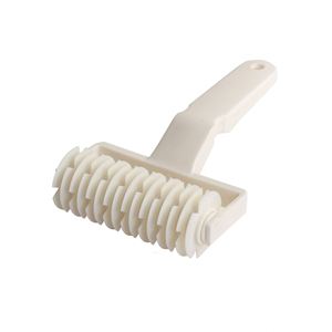 Plastic Pizza Cutter Mesh Knife with Wire Drawing Spike Wave Pattern Dishwasher & Freezer Safe Large & Small Sizes - Product Image 1