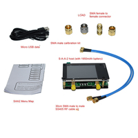2.8 pouces avec cas NanoVNA V2 3G Analyseur de Réseau Vectoriel S-A-A-2 Ondes Courtes HF VHF UHF Réseau Antenne Analyseur