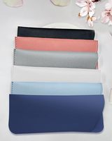Étui à lunettes en PU personnalisé, étui à lunettes en cuir de haute qualité, sac à lunettes multifonction souple