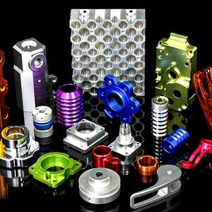 Servicios de Mecanizado CNC Personalizados, Piezas Metálicas de Aluminio Anodizado Negro, Componentes de Torneado y Fresado CNC, Servicios de Acabado de Superficies - Product Image 1