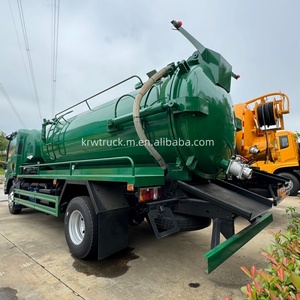 Unità Portatile Isuzu Kv100 4CBM con Serbatoio per Vuoto e Pompa, Rimorchio per Trasporto Fanghi, Camion con Serbatoio per Aspirazione Feci - Product Image 3