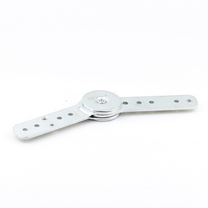 Herrajes modernos de acero con bisagra plana para muebles, para ajuste de respaldo y reposabrazos de sofá, accesorios de reposacabezas de reloj completamente cerrados, 35mm - Product Image 5