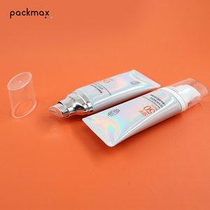 Custom Processing 50ml Sunscreen BB Cream Ultra-Flat Cosmetic Soft <b>Tube</b>, Aluminum-<b>Plastic</b> High-Gloss <b>Tube</b> Packaging - Product Image 3