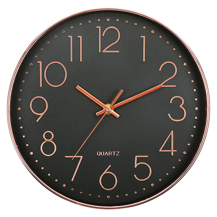 Ghiera in oro rosa + quadrante nero