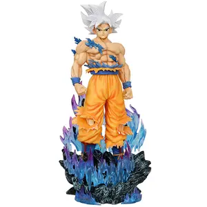 アニメーションドラゴンボールLKWukong Ji Gong白髪Wukongフィギュア像モデル飾り卸売