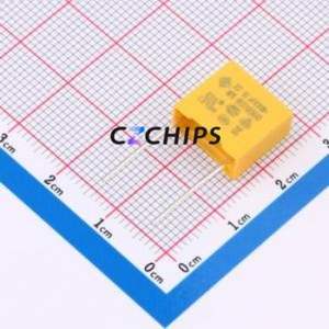 ตัวเก็บประจุแบบปลอดภัย SMQP104K310XXC3B10150 แบบ Through Hole (THT), ระยะขา P=10 มม. 100nF 10% 310V X2 - Product Image 1