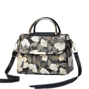 Модные дизайнерские сумки через плечо с цветочным принтом, винтажные, для вечеринок, 2025, женские, люксовые - Product Image 2