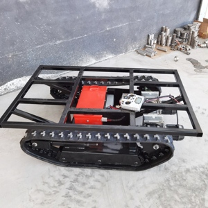 Гусеничная платформа для строительной техники с дистанционным управлением, из легированной стали и резины - Product Image 4