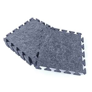 Tapis de piano en feutre insonorisant à fibres de polyester épaisses, tapis antidérapant pour salle de batterie, isolation acoustique pour sol de salle de sport - Product Image 5