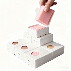 Emballage écologique et durable Boîtes à <span class=keywords><strong>savon</strong></span> en papier kraft imprimées sur mesure Boîte en carton <span class=keywords><strong>pour</strong></span> savons avec fenêtre - Product Image 3
