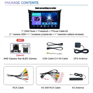 9'' GPS <strong>Navigator</strong> for I30 II <strong>2</strong> GD 2011-2016 Touch Screen <strong>Android</strong> 10.0 Car Radio DSP Video Player IPS Head Unit Worldwide <strong>Map</strong> - Product Image 6