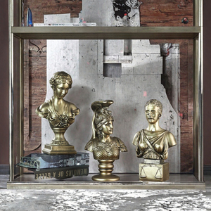 Esculturas Hechas a Mano y Pintadas a Mano al por Mayor, Decoración para el Hogar, Modelo Deportivo de Resina, Estatua de la Diosa Griega <span class=keywords><strong>Venus</strong></span>, Atenea, Temis, Personalizada - Product Image 3