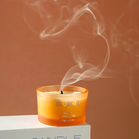 Ensemble de bougies aromatiques artisanales en cire de soja naturelle, parfum non toxique, pour anniversaire, Saint-Valentin, mariage, coffret cadeau, décoration de la maison