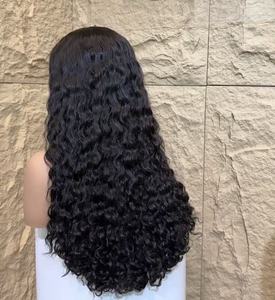 Perruques Lace Front en <span class=keywords><strong>Cheveux</strong></span> Humains Vierges Naturels, <span class=keywords><strong>Cheveux</strong></span> Brésiliens Bouclés, Perruques HD Lace Sans Colle pour Femmes Noires, Fournisseur de <span class=keywords><strong>Cheveux</strong></span> Bouclés Birmans - Product Image 3