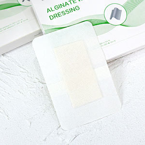 La medicazione per ferite in alginato Non adesivo all'ingrosso della fabbrica assorbe l'essudato della ferita Non adesivo 10*10 - Product Image 4