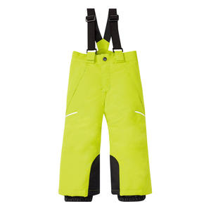 Pantalons de ski pour enfants garçons filles épaissi <span class=keywords><strong>chaud</strong></span> coupe-vent imperméable coton combinaison de ski fermeture éclair pour pantalons de neige en plein air - Product Image 1