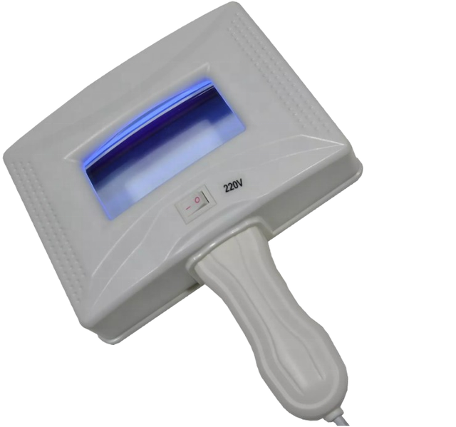 Portable Facial Analyzer Wood Lamp UV Skin Testing Tool Magnifying Glass for Home Use Wrinkle Pigmentation Analysis 1-Year