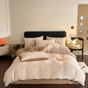 Ensemble de housse de <span class=keywords><strong>couette</strong></span> en coton de qualité supérieure, trois couches, jacquard, quatre pièces, vente en gros - Product Image 4