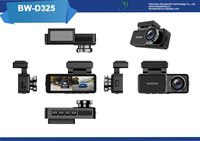OEM 2024 nouveauté enregistreur de voiture Dashcam double voie DVR 4K + AHD1080P avec surveillance du stationnement carte TF 128GB enregistrement en boucle