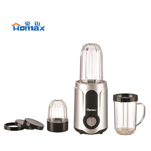 Homax Blender 401-600Ml Double Blade Stainless Steel Electric Juicer Smoothie Maker Kitchen Appliance - Product Image 1