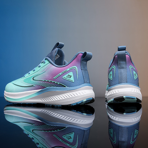 <span class=keywords><strong>Scarpe</strong></span> Sportive da Uomo 2025 Nuovo Design in Tessuto Elasticizzato, <span class=keywords><strong>Scarpe</strong></span> da Corsa Traspiranti con Suola Morbida per Studenti, Vendita all'Ingrosso - Product Image 3
