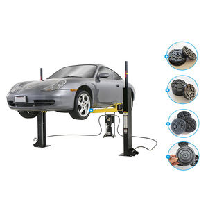 Adaptador de riel de marco de almohadillas elevadoras de gato de piso de coche de goma redonda - Product Image 4