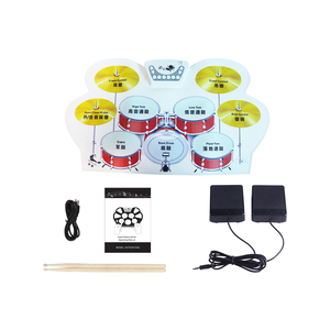 Trẻ Em Đồ Chơi Mới Xách Tay Điện Tử Christian Quà Tặng Trẻ Em Cụ Kỹ Thuật Số Trống Đặt Tay Điện Cuộn lên Trống - Product Image 3