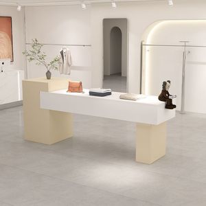El centro <span class=keywords><strong>de</strong></span> la tienda cuenta con una exhibición fluida, simple y moderna <span class=keywords><strong>de</strong></span> vitrinas con estampado <span class=keywords><strong>de</strong></span> piedra - Product Image 6