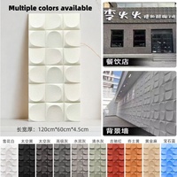 Panneau mural en pierre artificielle polyuréthane de style moderne pour usage intérieur