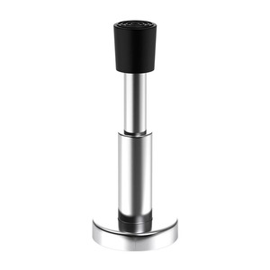O'Leeford Butée de porte hydraulique en acier inoxydable à fixation au sol, installation facile, dispositif anti-collision - Product Image 1