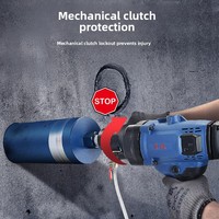Perceuse à eau portative 2000W, outil électrique haute puissance double usage, diamètre de perçage 110mm pour climatisation