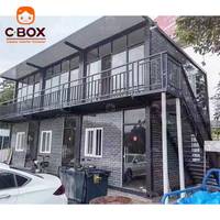 Cbox Maison préfabriquée moderne personnalisée, bureau modulaire, appartement communautaire multi-étages, hôtel, salle de classe mobile, conteneur détachable