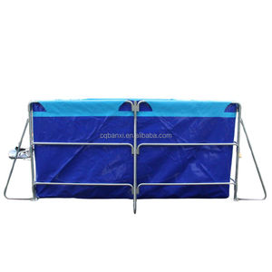 Grands réservoirs d'aquaculture robustes pour <span class=keywords><strong>la</strong></span> pisciculture - Utilisation commerciale, tube <span class=keywords><strong>en</strong></span> PVC galvanisé, durée de vie de 8 ans, certifié CE, poissons d'intérieur - Product Image 4
