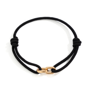 กำไลข้อมือโบลด์ริงส์ bivi ทำจากเชือกโลหะสองรูปวงรีแบบล็อกชั่วนิรันดร์ - Product Image 1