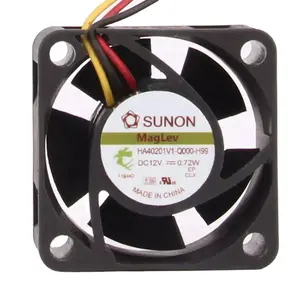 SUNON 24V 48V dc 12V 0.72W EC AC 4020 4cm silencieux maglev dissipation de chaleur ha40201v1-q000-h99 ventilateur de refroidissement