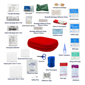 Trousse de premiers soins compacte Eva grand sac d'urgence essentiel pour la survie en plein air à la maison et le camping de voyage de Big Medical - Product Image 3