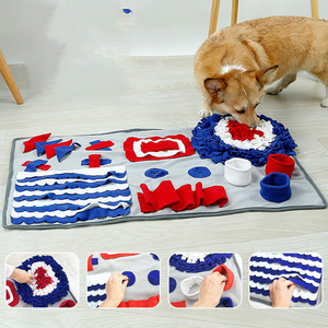 卸売り高級無地屋内/屋外洗える耐久性インタラクティブ犬パズルおもちゃ給餌/スナッフルマット - Product Image 5
