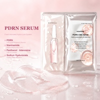 Masque en tissu PDRN CMC à double chambre, 30 ml d'essence par sachet, éclaircissant, hydratation intense, soin du visage