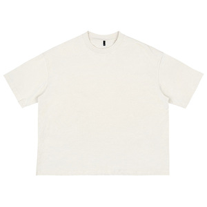 T-shirt a maniche corte <span class=keywords><strong>di</strong></span> <span class=keywords><strong>marca</strong></span> alla moda <span class=keywords><strong>abbigliamento</strong></span> da <span class=keywords><strong>uomo</strong></span> in puro cotone con vestibilità squadrata e serigrafia multicolore da 240 grammi in tessuto - Product Image 3